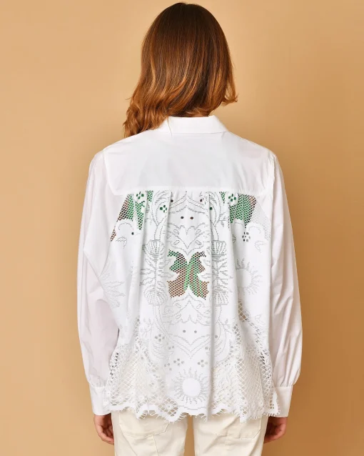 La Piscine Paris Chemise he à dentelle Beatrice B*Femme Chemisiers & Blouses