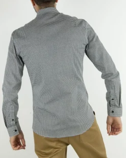 La Piscine Paris Chemise he à imprimé graphique noir Hommes*Homme Chemises