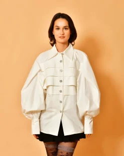 La Piscine Paris Chemise he à plis Edward Achour*Femme Chemisiers & Blouses