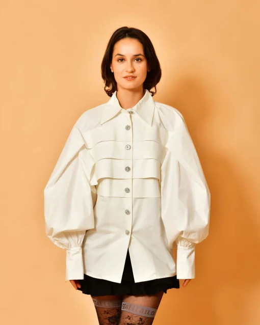 La Piscine Paris Chemise he à plis Edward Achour*Femme Chemisiers & Blouses