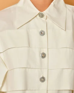 La Piscine Paris Chemise he à plis Edward Achour*Femme Chemisiers & Blouses