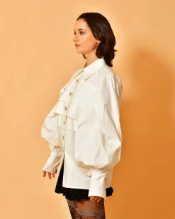 La Piscine Paris Chemise he à plis Edward Achour*Femme Chemisiers & Blouses