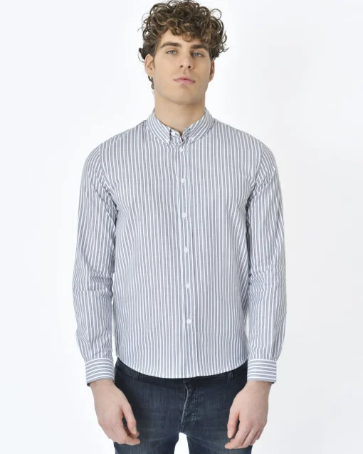 La Piscine Paris Chemise he à rayures Editions M.R*Homme Chemises