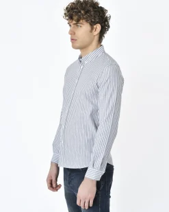 La Piscine Paris Chemise he à rayures Editions M.R*Homme Chemises