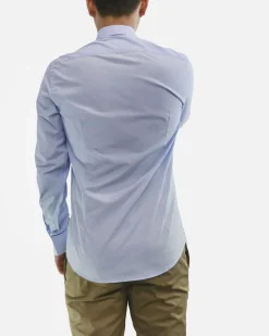 La Piscine Paris Chemise ciel à poches fantaisie Low Brand*Homme Chemises
