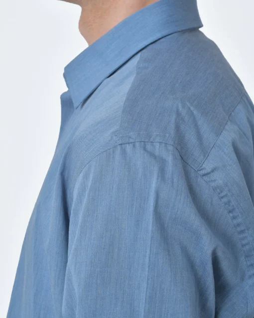 La Piscine Paris Chemise ciel texturé Pal Zileri*Homme Chemises