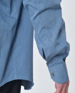 La Piscine Paris Chemise ciel texturé Pal Zileri*Homme Chemises