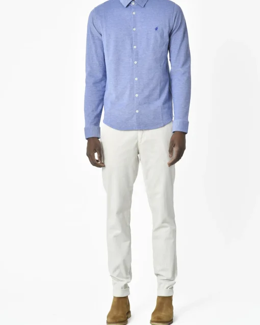 La Piscine Paris Chemise clair chiné Rodrigo*Homme Chemises