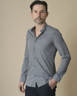 La Piscine Paris Chemise en col tunisien à imprimé Pal Zileri*Homme Chemises