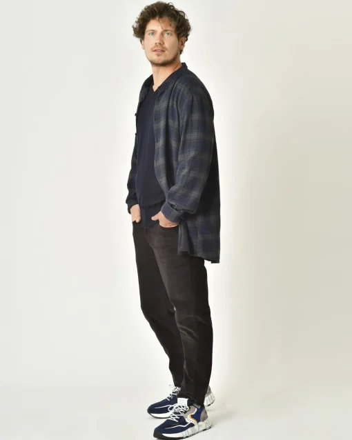 La Piscine Paris Chemise en coton à carreaux Ixos*Homme Chemises