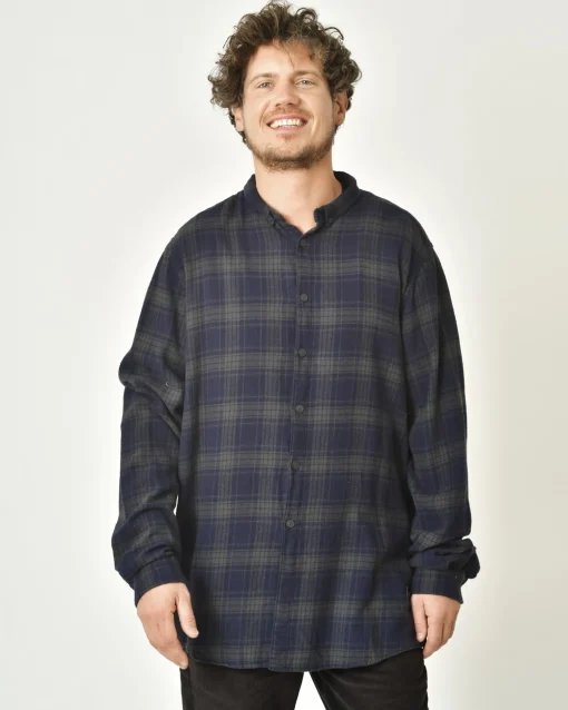 La Piscine Paris Chemise en coton à carreaux Ixos*Homme Chemises
