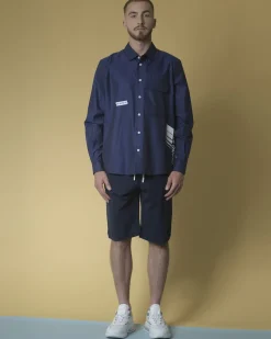 La Piscine Paris Chemise en coton à logo brodé et imprimé AVOC*Homme Chemises
