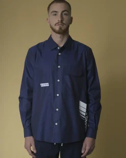 La Piscine Paris Chemise en coton à logo brodé et imprimé AVOC*Homme Chemises