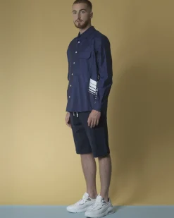La Piscine Paris Chemise en coton à logo brodé et imprimé AVOC*Homme Chemises