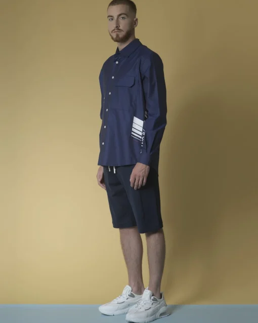 La Piscine Paris Chemise en coton à logo brodé et imprimé AVOC*Homme Chemises