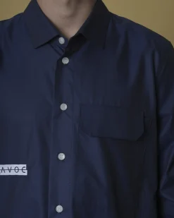 La Piscine Paris Chemise en coton à logo brodé et imprimé AVOC*Homme Chemises