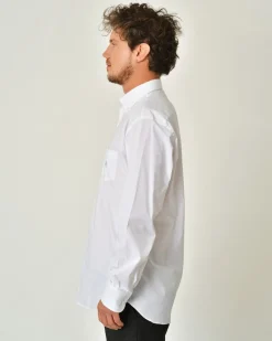 La Piscine Paris Chemise en coton à logo Rodrigo*Homme Chemises