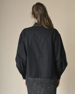 La Piscine Paris Chemise en coton à ornement P.A.R.O.S.H*Femme Chemisiers & Blouses