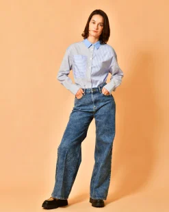 La Piscine Paris Chemise en coton à rayures Chloé Stora*Femme Chemisiers & Blouses