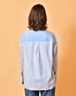 La Piscine Paris Chemise en coton à rayures Chloé Stora*Femme Chemisiers & Blouses