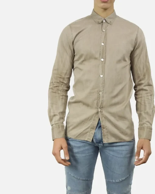 La Piscine Paris Chemise en coton à très fine rayures Dickson*Homme Chemises