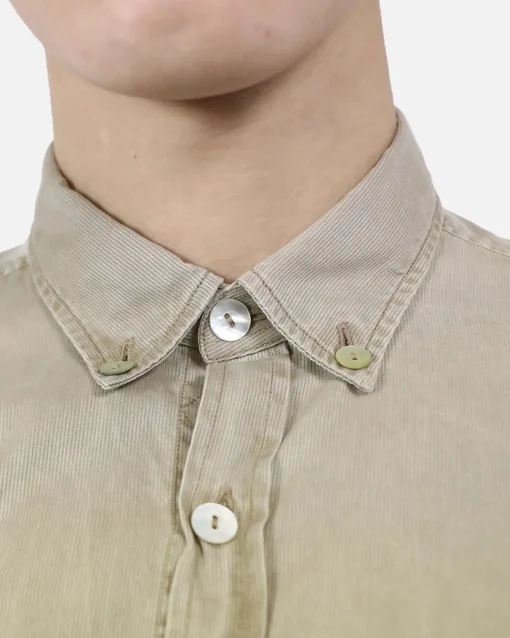 La Piscine Paris Chemise en coton à très fine rayures Dickson*Homme Chemises