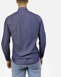 La Piscine Paris Chemise en coton à pois effet taffetas Dickson*Homme Chemises