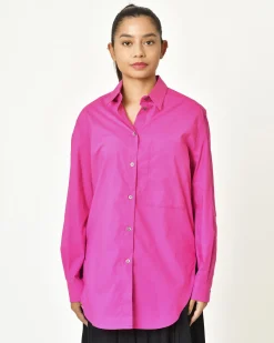 La Piscine Paris Chemise en coton avec découpe Tela*Femme Chemisiers & Blouses