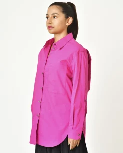 La Piscine Paris Chemise en coton avec découpe Tela*Femme Chemisiers & Blouses