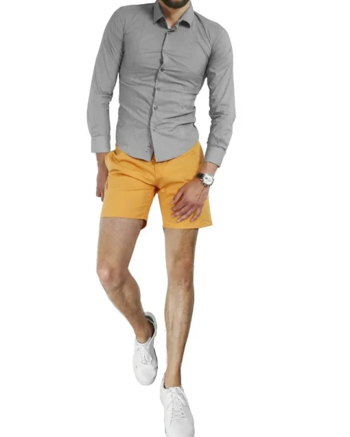 La Piscine Paris Chemise en coton à fines rayures Chrom*Homme Chemises
