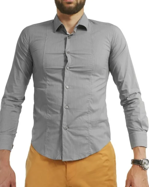 La Piscine Paris Chemise en coton à fines rayures Chrom*Homme Chemises