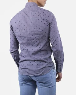 La Piscine Paris Chemise en coton à fleurs & carreaux Dickson*Homme Chemises
