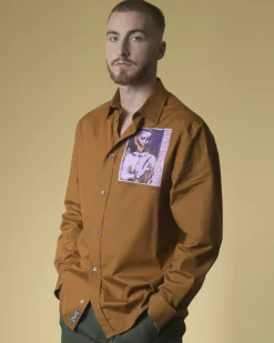 La Piscine Paris Chemise en coton imprimé McQ Alexander McQueen*Homme Chemises