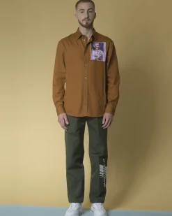 La Piscine Paris Chemise en coton imprimé McQ Alexander McQueen*Homme Chemises