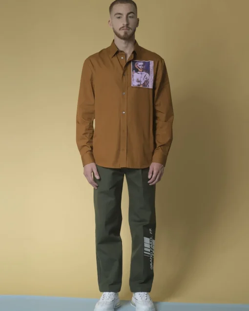 La Piscine Paris Chemise en coton imprimé McQ Alexander McQueen*Homme Chemises