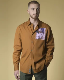 La Piscine Paris Chemise en coton imprimé McQ Alexander McQueen*Homme Chemises
