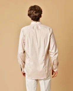 La Piscine Paris Chemise en coton mélangé avec détail de fleur de lys Lords & Fools*Homme Chemises