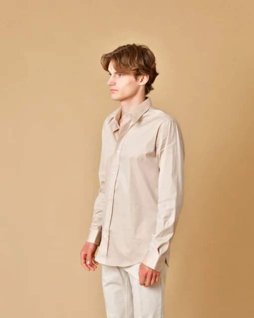 La Piscine Paris Chemise en coton mélangé avec détail de fleur de lys Lords & Fools*Homme Chemises