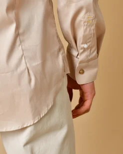 La Piscine Paris Chemise en coton mélangé avec détail de fleur de lys Lords & Fools*Homme Chemises