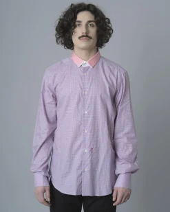 La Piscine Paris Chemise en coton à carreaux Marchand Drapier*Homme Chemises