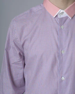 La Piscine Paris Chemise en coton à carreaux Marchand Drapier*Homme Chemises