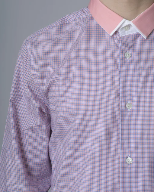 La Piscine Paris Chemise en coton à carreaux Marchand Drapier*Homme Chemises