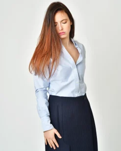 La Piscine Paris Chemise en coton Thom Browne*Femme Chemisiers & Blouses