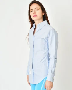 La Piscine Paris Chemise en coton Thom Browne*Femme Chemisiers & Blouses