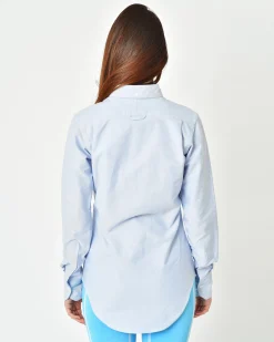 La Piscine Paris Chemise en coton Thom Browne*Femme Chemisiers & Blouses