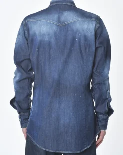 La Piscine Paris Chemise en jean Dsquared2*Homme Chemises