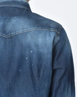 La Piscine Paris Chemise en jean Dsquared2*Homme Chemises