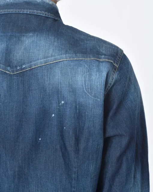 La Piscine Paris Chemise en jean Dsquared2*Homme Chemises