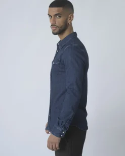 La Piscine Paris Chemise en jean Zip Code*Homme Chemises