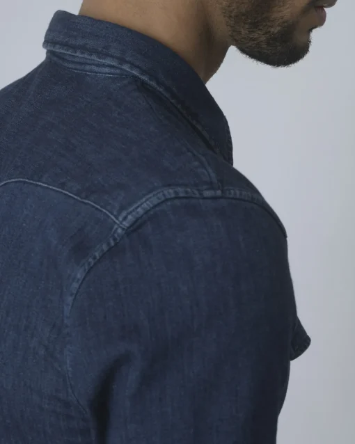 La Piscine Paris Chemise en jean Zip Code*Homme Chemises